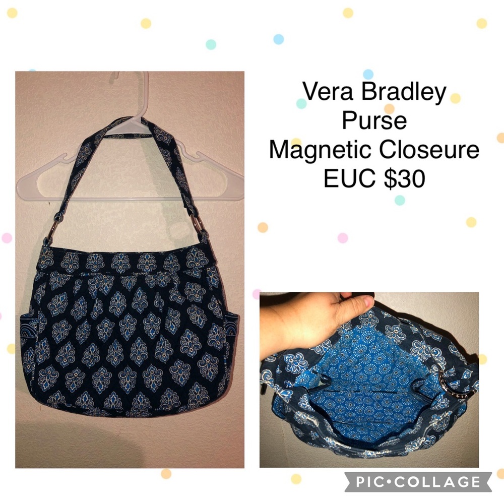 Vera Bradley: Purse w/ magnetic closure, $30